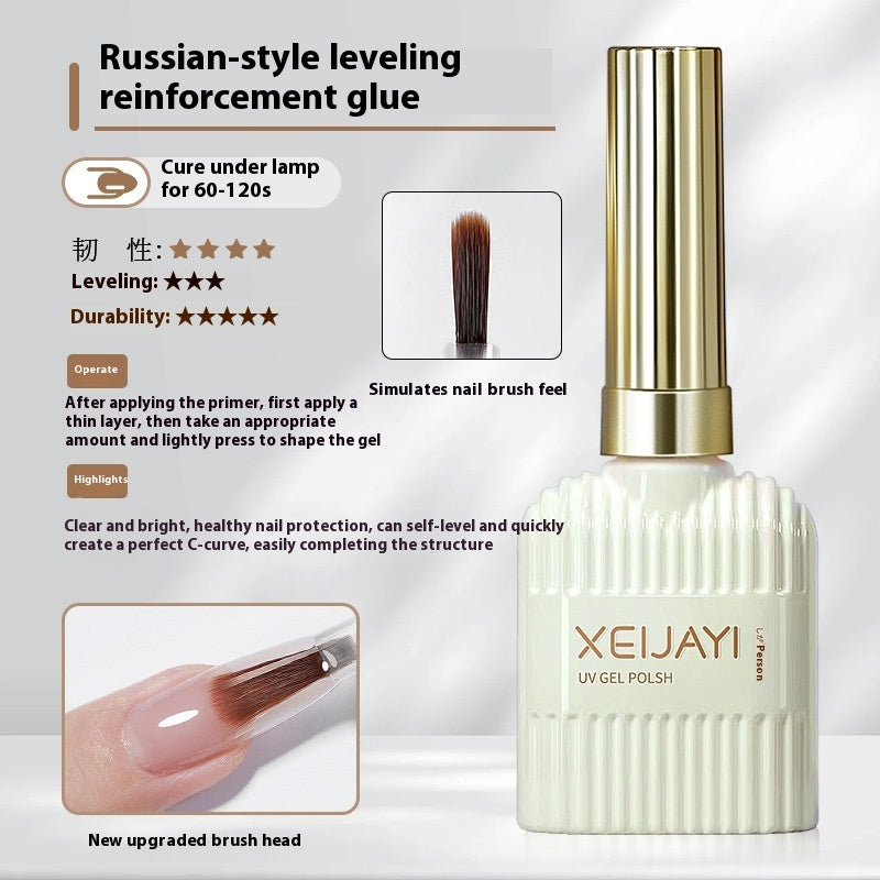 Glass Sealing Layer Reinforced Bottom Nail Tip Adhesive Wear Nail Polish Gel