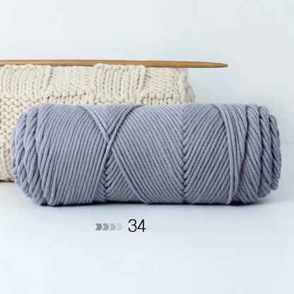 Milk Cotton Handmade DIY Braided Coarse Yarn