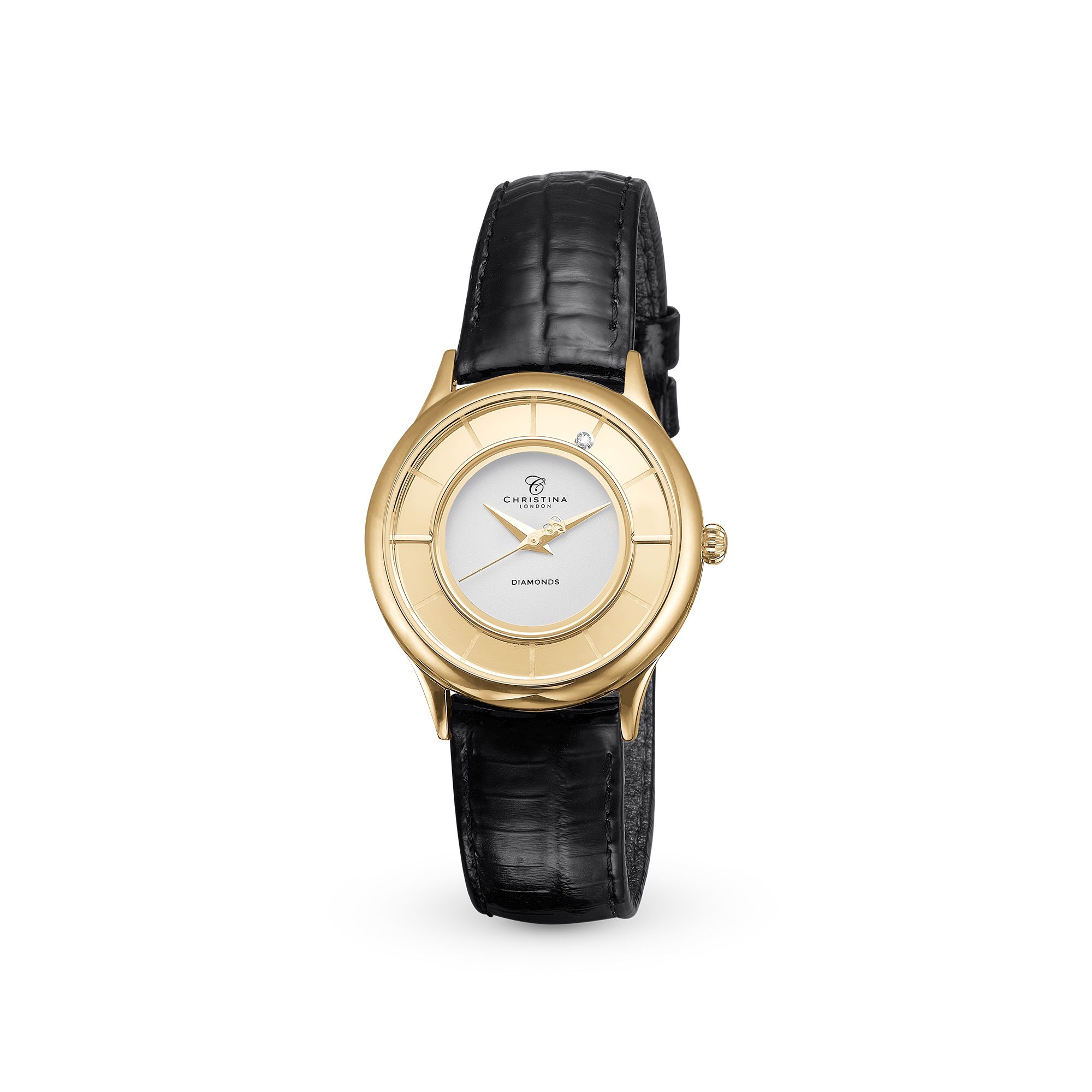 Collect Watch med Valgfri Topring in Gold Plated