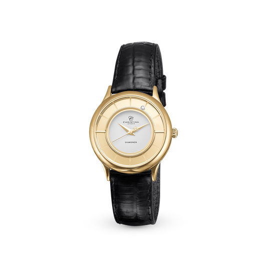 Collect Watch med Valgfri Topring in Gold Plated