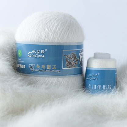 Long-haired mink woolen yarn