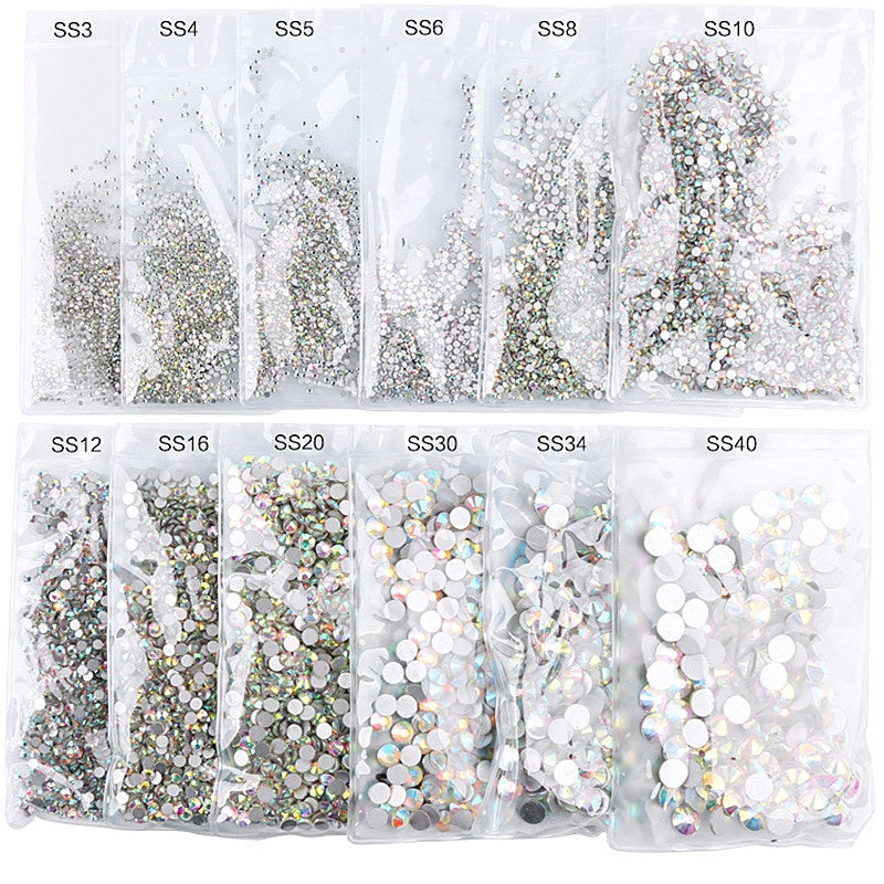 Bestseller Nagelkunst-Zubehör Flachglas-Diamant