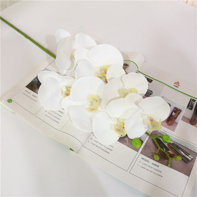 7 phalaenopsis artificial flowers