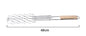 Outdoor Grilling Accessories Barbecue Tools Wooden Handle Sausage Clip Barbecue Clip Vegetable Clip Barbecue Rack
