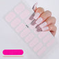 Waterproof And Durable Second Generation Semi-cured UV Nail Beauty Stickers