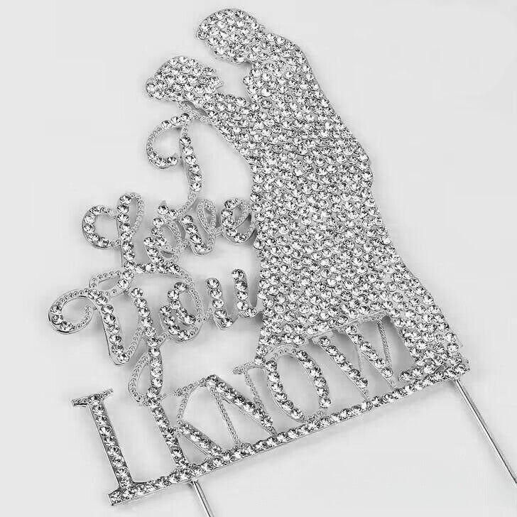 Bride And New Love Wedding Cake Insert