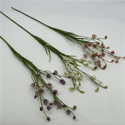 Small Lily-of-the-valley Ornaments Simulation Dried Flowers