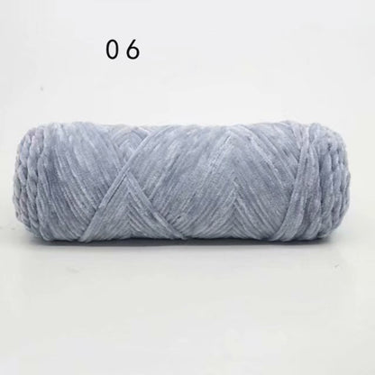 Chenille Gold Velvet Yarn Hook Shoe Thread