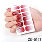 Internet Celebrity Gradient Onion Powder Little Nail Stickers