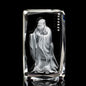 Interior Carving 3D Animal Series Crystal Statue Tourist Souvenir
