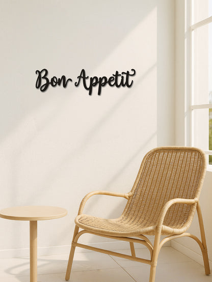 2pc Farmhouse Kitchen Wall Art,Appetit Wall Bon Appetit Metal Wall Sign