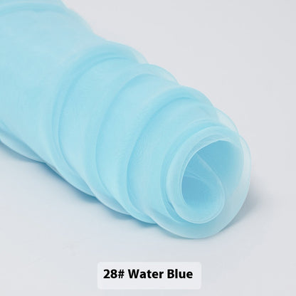 Fine-meshed Organza Fabric Yarn Sheer Yarn Wedding Dress