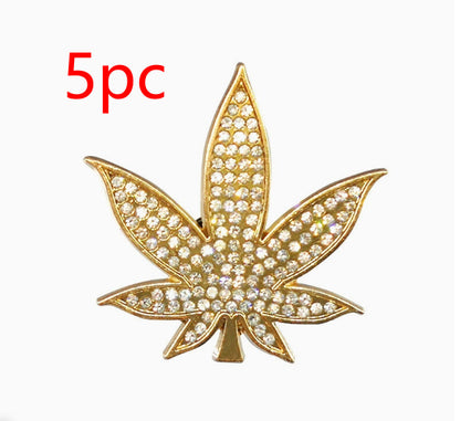 Metal Hole Shoes Accessories Buckle High Sense