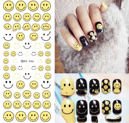 Smiley Manicure Sticker