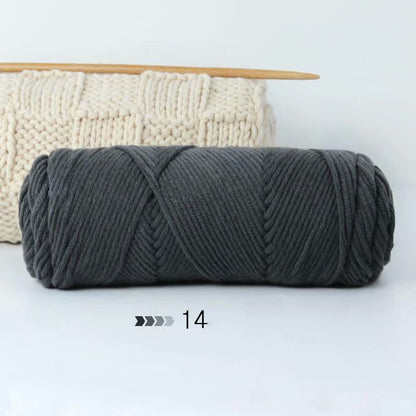 Milk Cotton Handmade DIY Braided Coarse Yarn