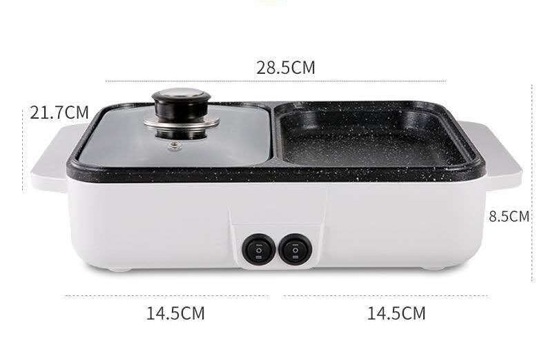 Student dormitory pan roast-shabu one pan frying pan