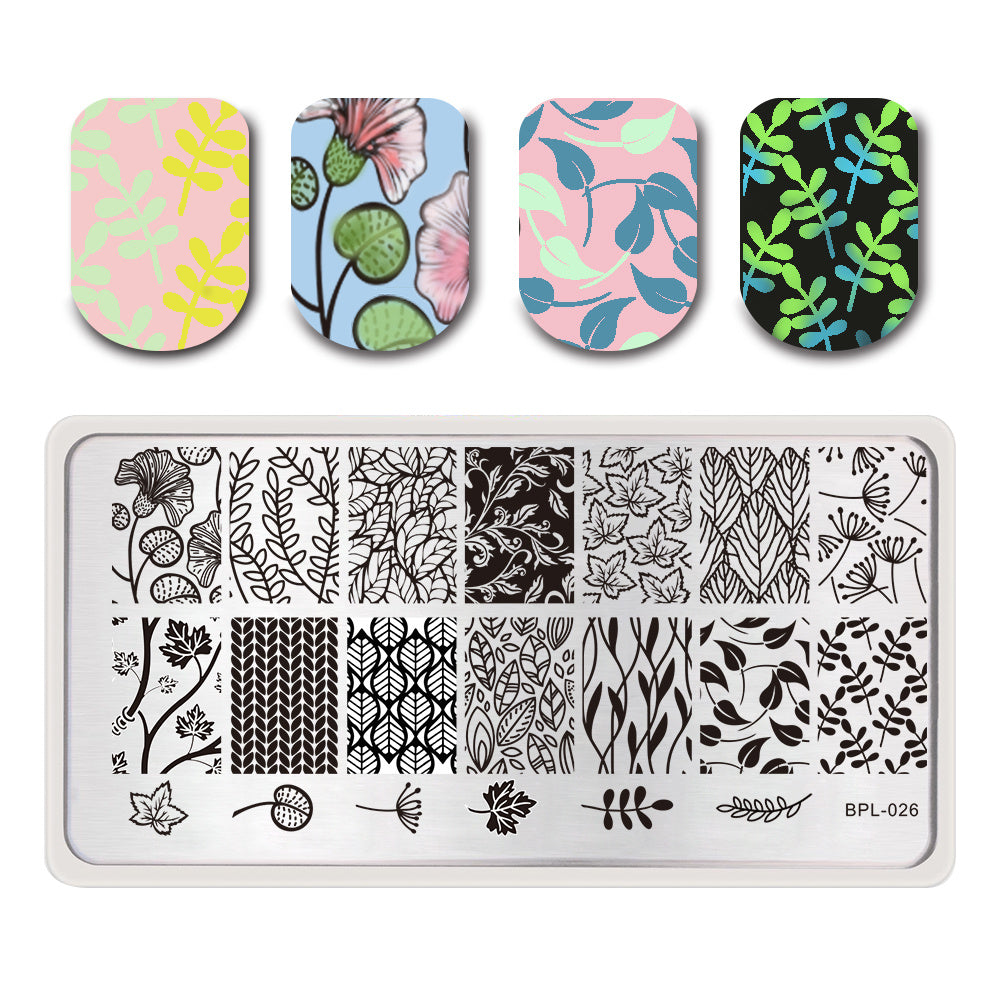 Nagelabdruckplatte, Nagellackierwerkzeug, Stahlsiegel