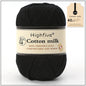 Milk Cotton Wool For Knitting Baby Crochet Yarn Wea