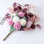 Artificial Faux Flowers Nordic Holding Ball Chrysanthemum Bouquet