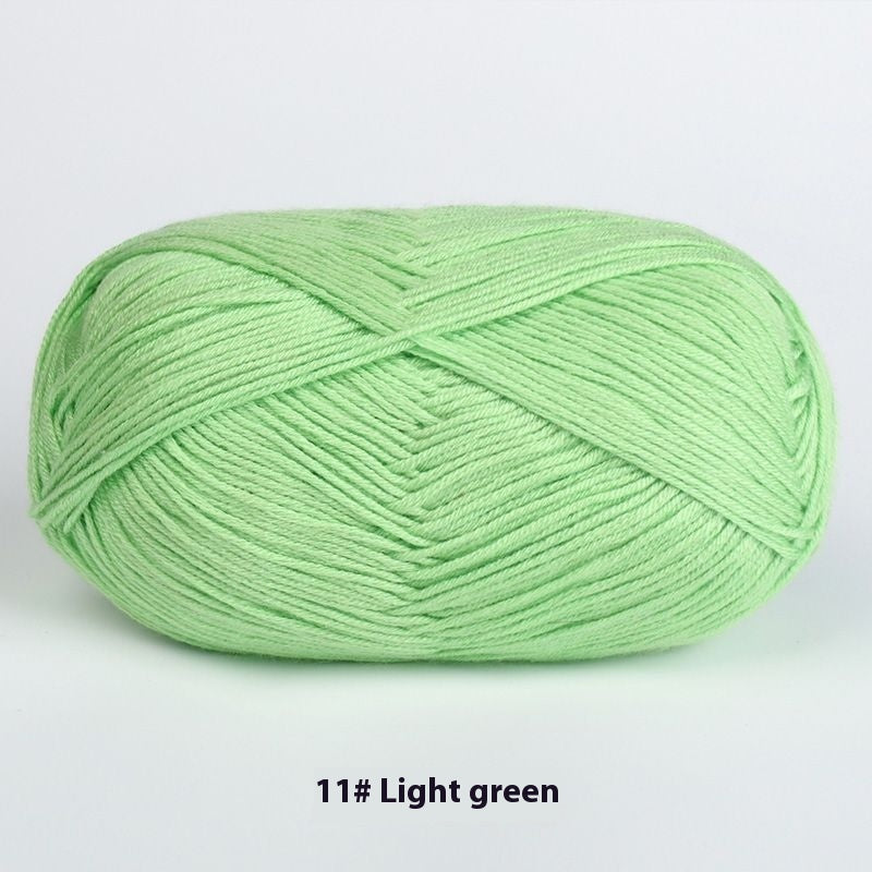 Tencel Bamboo Cotton Wool Ball Bamboo Charcoal Baby And Infant Children Crochet Fine Yarn