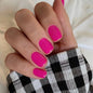 Solid Color Nail Tips Wholesale Nail Sticker Finished Product Removable Wear Finished Nail Beauty