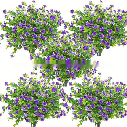 Emulational Eucalyptus Camellia Plastic Plant Artificial Flowers