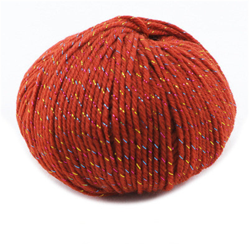 Hand Knitted Slipper Cushion Acrylic Yarn