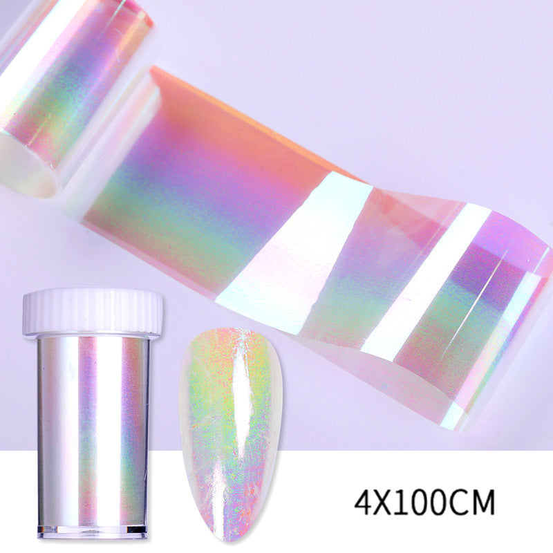 Nagelfolien der Marmor-Serie Aurora Nail Art Transfer Sticker Papier mit Blumenmuster Slider Nagelkunst-Aufkleber Dekoration Nagelkunst DIY