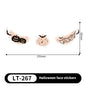 Halloween Makeup Stickers Dress Up Cute Painted