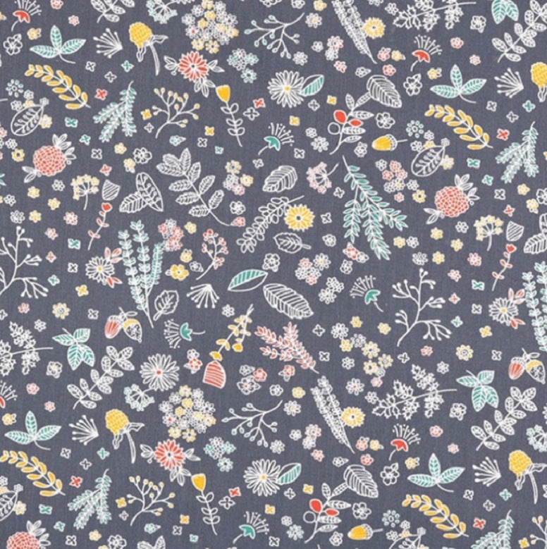 Cotton Twill Printed Cloth DIY Handmade Patchwork Floral Cloth Cotton Bedding Fabric