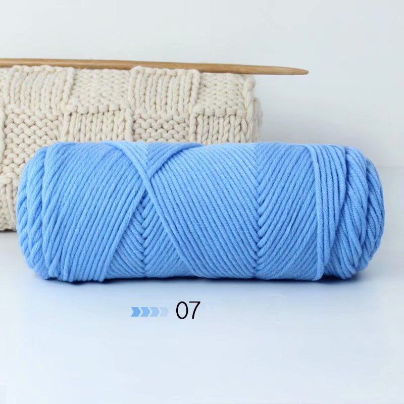 Milk Cotton Handmade DIY Braided Coarse Yarn
