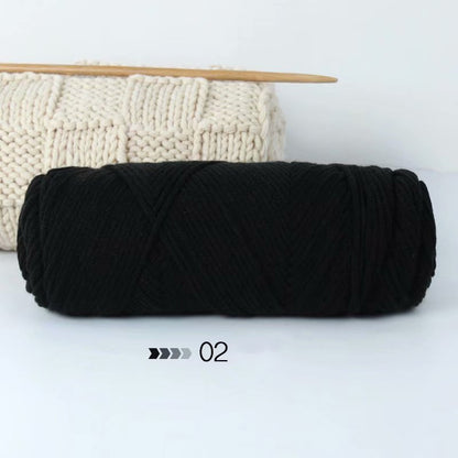 Milk Cotton Handmade DIY Braided Coarse Yarn