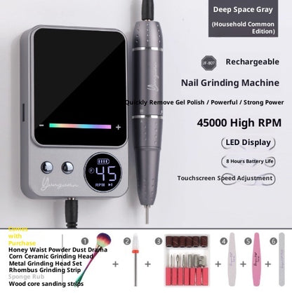 Nail Polishing Rechargeable Electric Peeling Machine