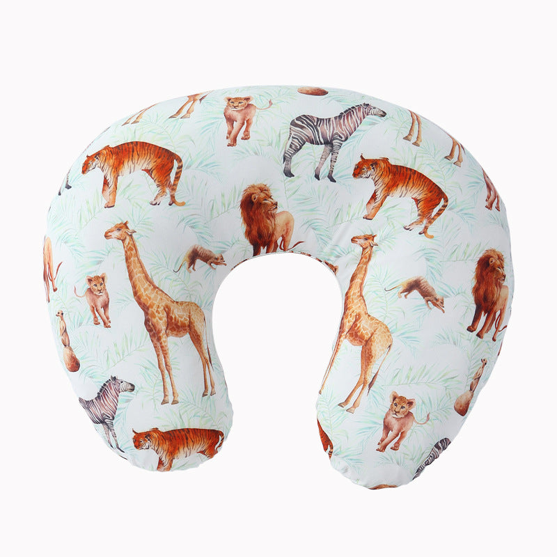 Baby Feeding Pillowcase Elastic U-shaped Breastfeeding Pillowcase Detachable Pillowcase Breastfeeding Pregnant Pillow