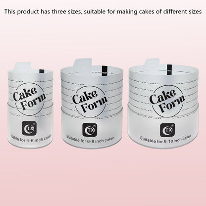 Novice Suitable For Chiffon Cake Shaping Surrounding Border Baking Packaging Tools
