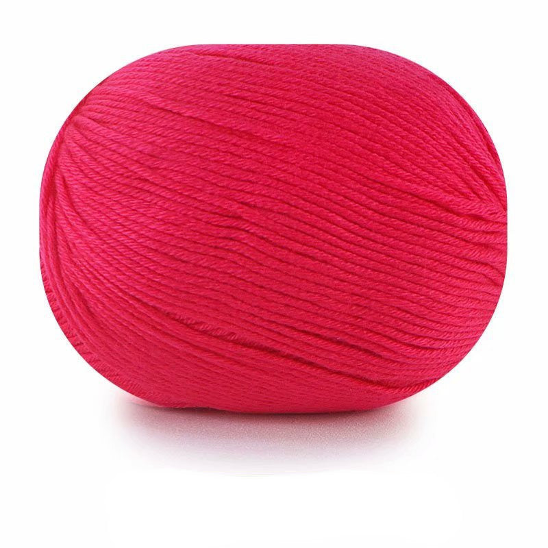 6-strand Hand-woven Milk Cotton Yarn