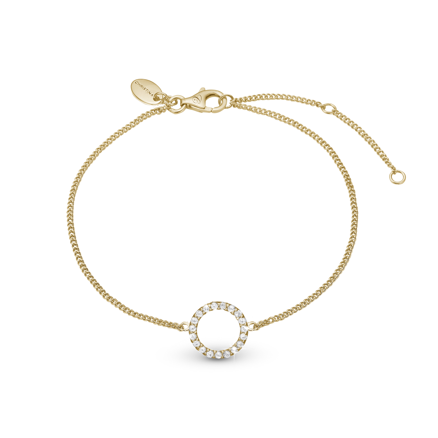 Sparkling Circle Bracelet - CHRISTINA