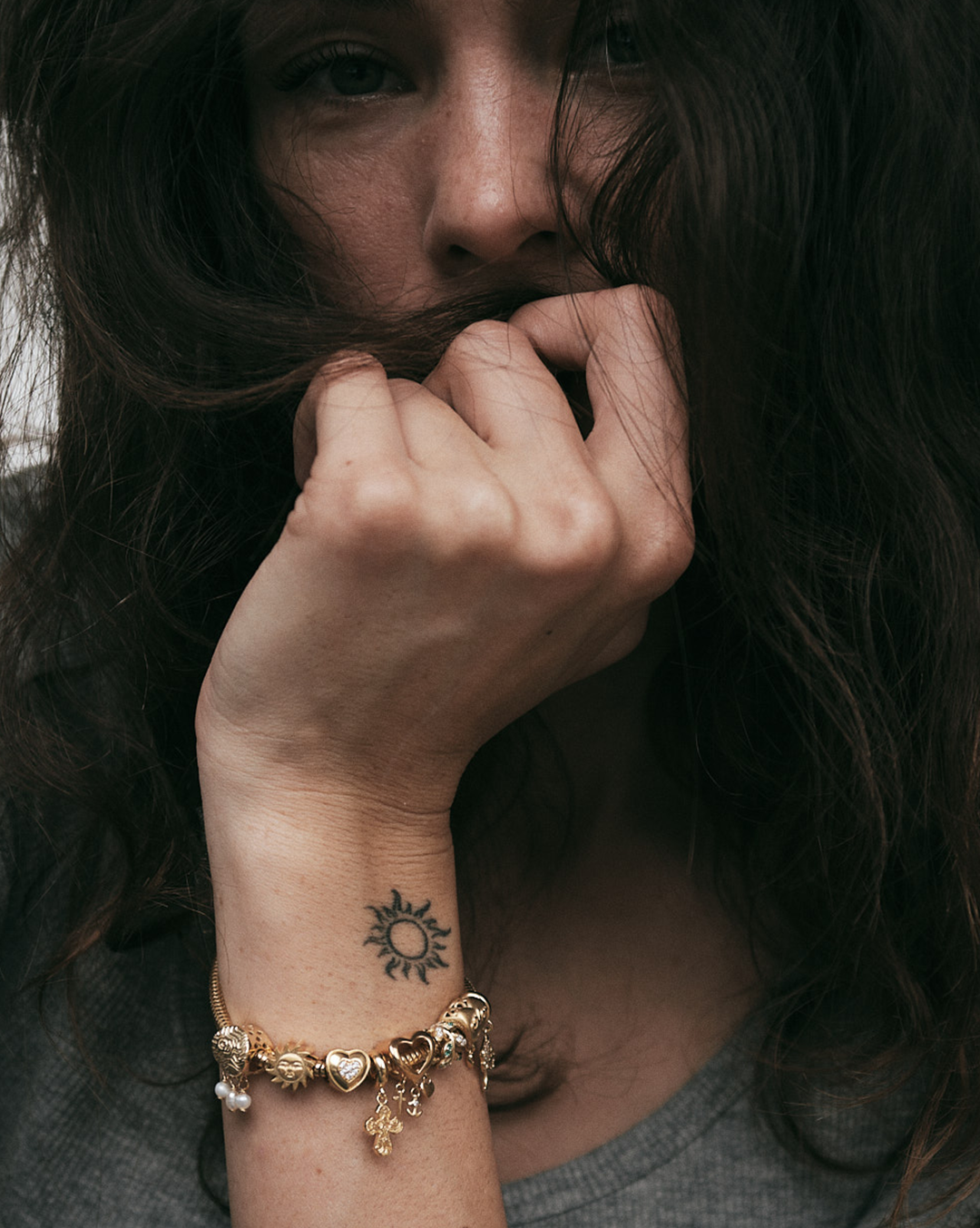 Charms Bracelet in Sterling Silver