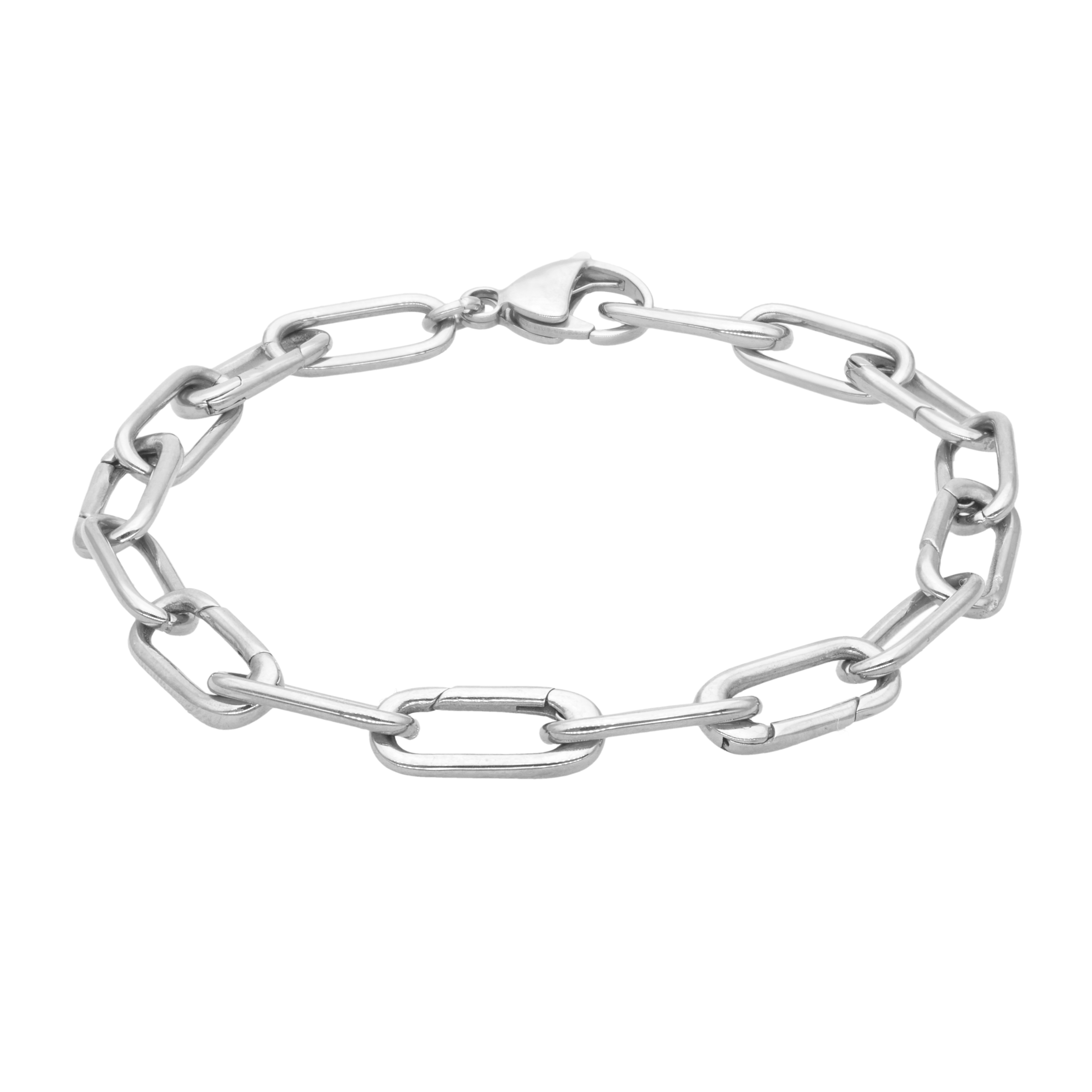 Link Bracelet i sterling sølv, chunky style