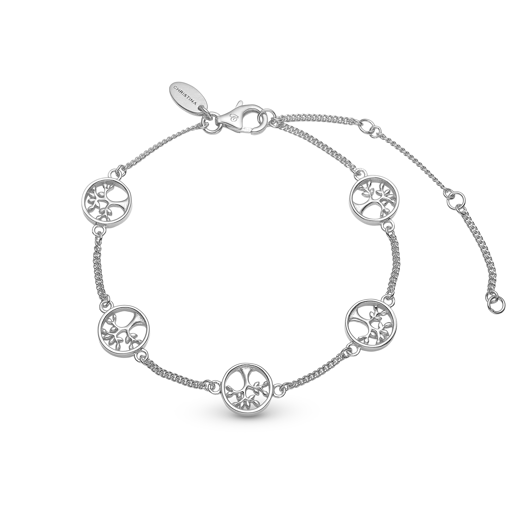 Tree of Life Bracelet - Sterling Silver