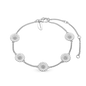 Marguerites Bracelet - Sterling Silver