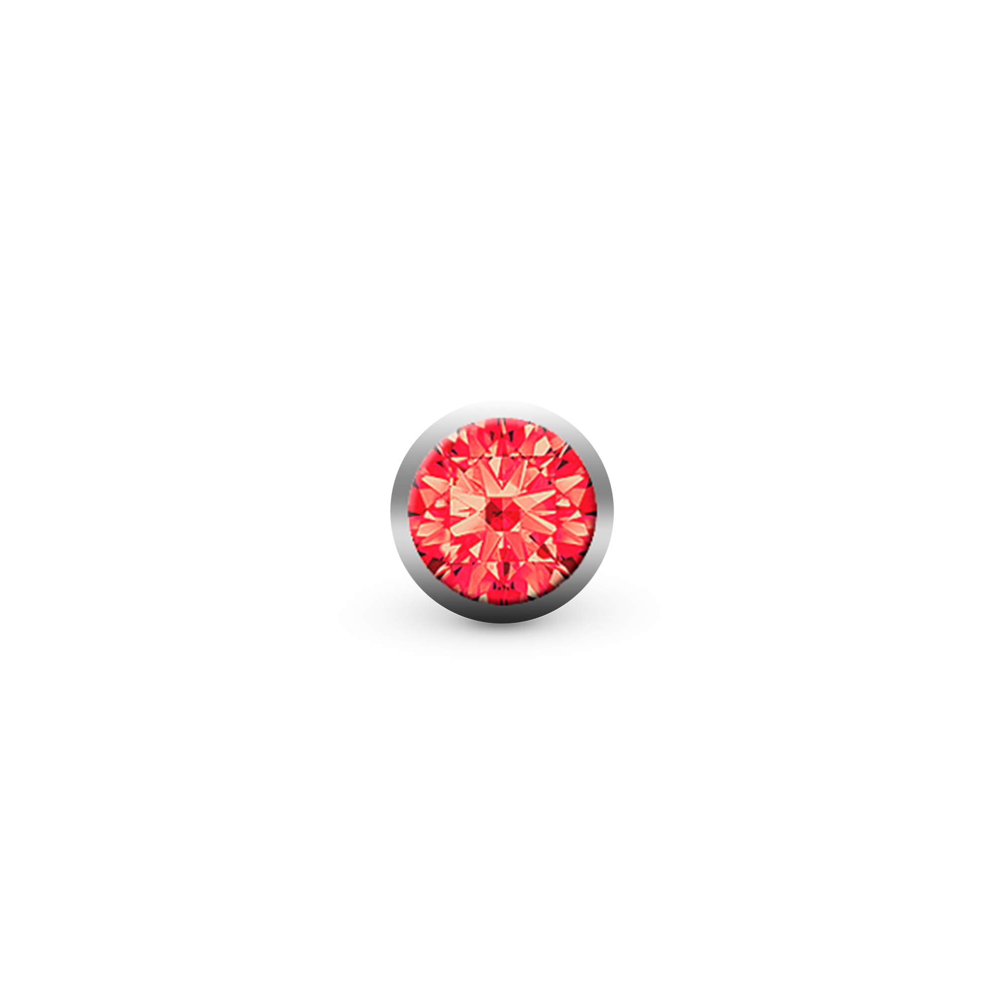 Red Ruby, Big Ædelsten - CHRISTINA