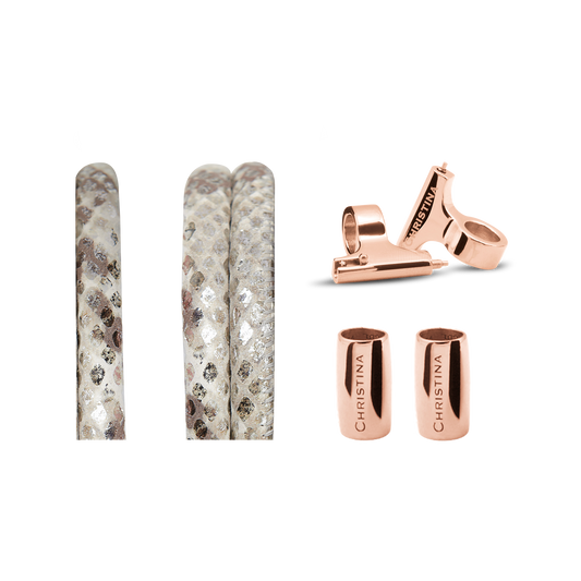 Classic Leather set for Watch - Snake - CHRISTINA