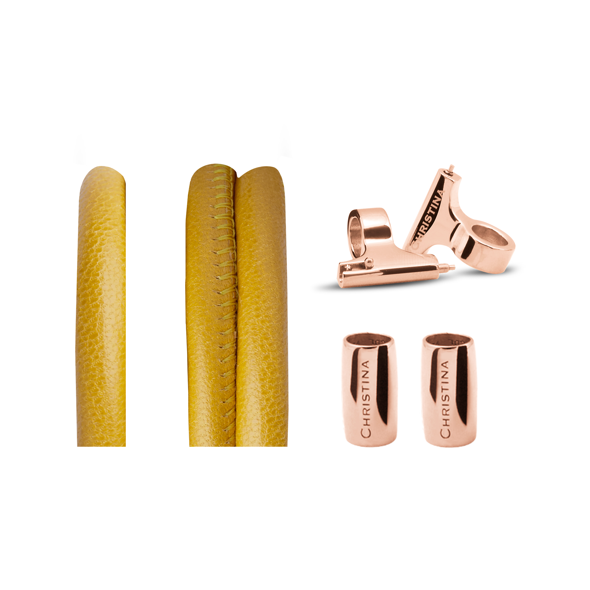 Classic Leather set for Watch - Gul - CHRISTINA