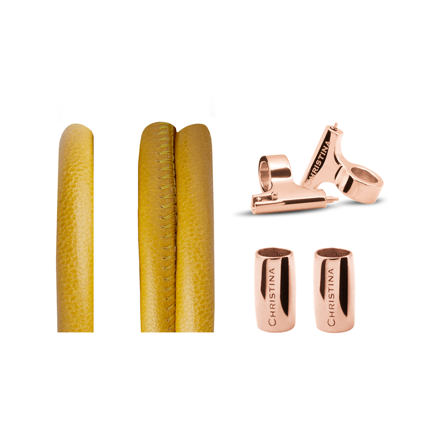 Classic Leather set for Watch - Gul - CHRISTINA