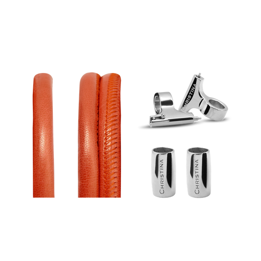 Classic Leather set for Watch - Coral - CHRISTINA