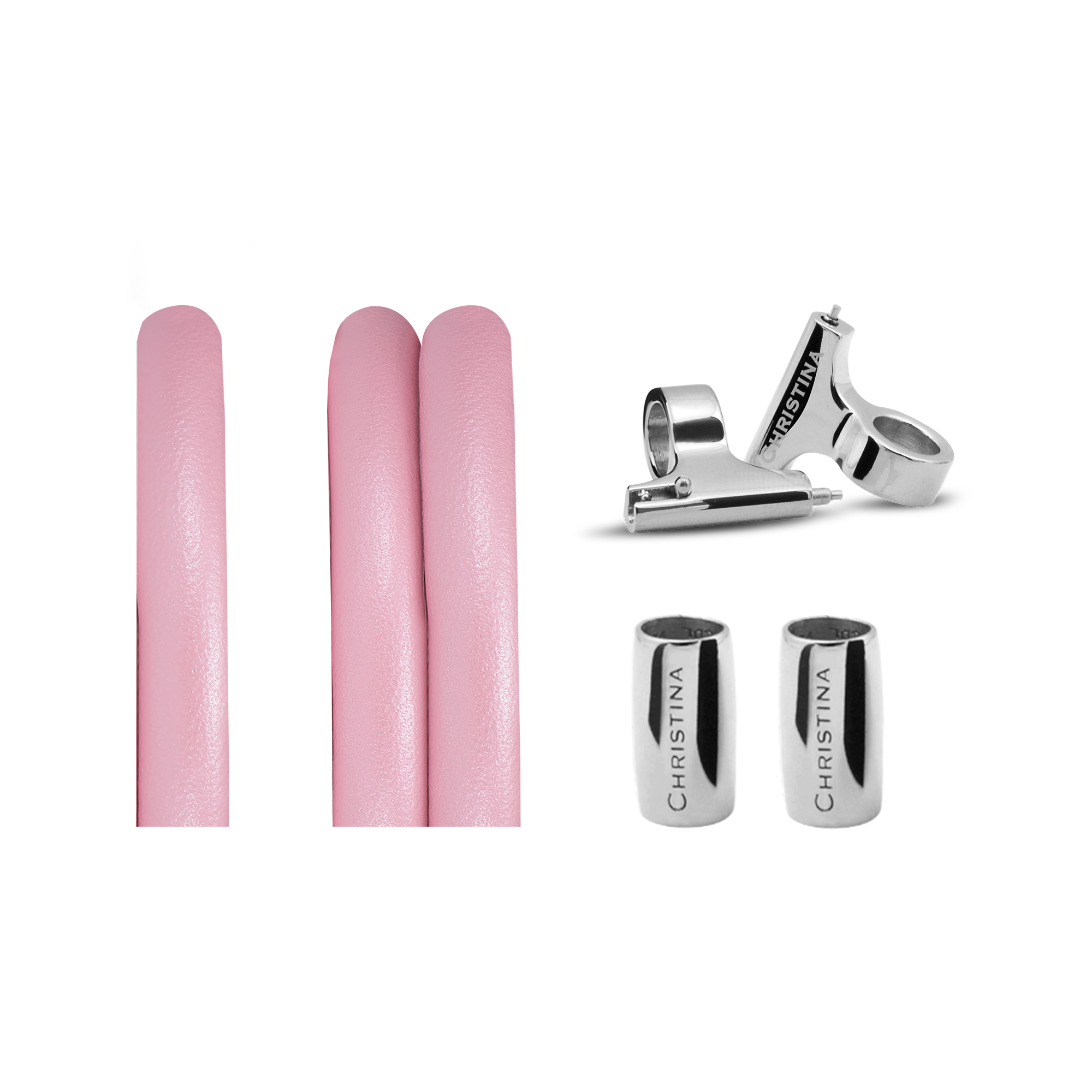 Classic Leather set for Watch - Pink - CHRISTINA