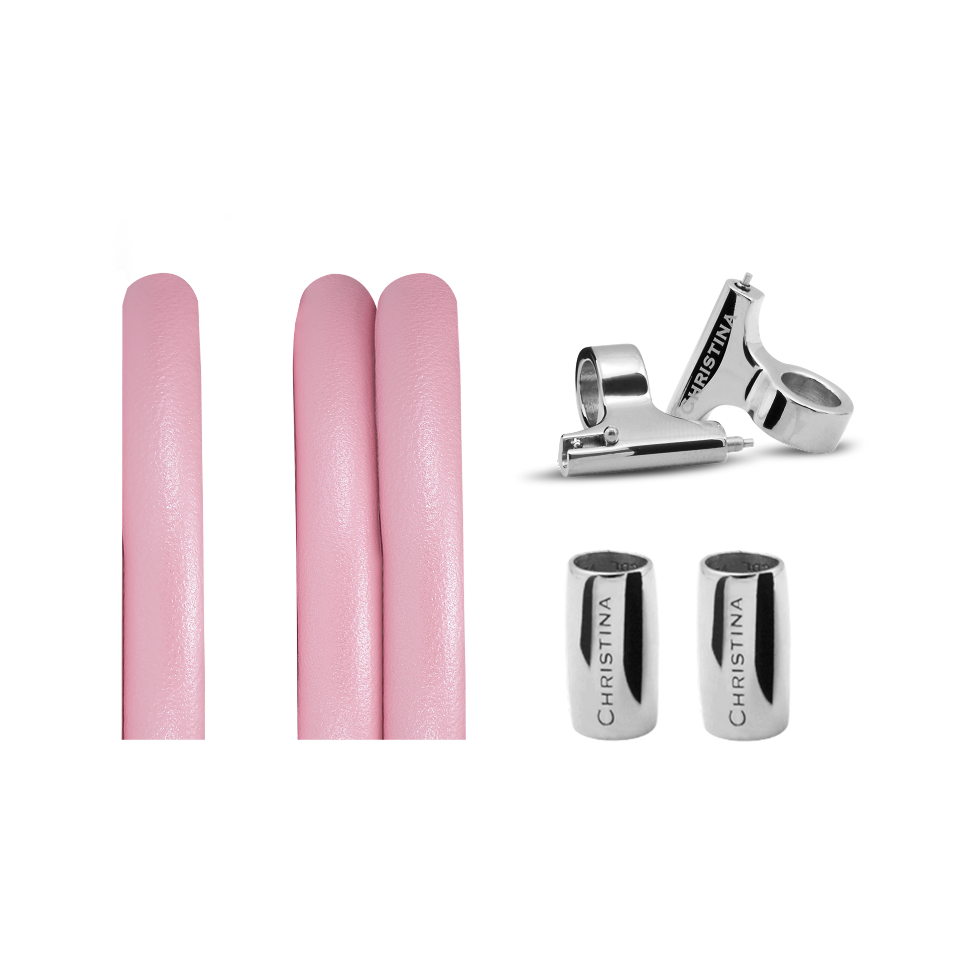 Classic Leather set for Watch - Pink - CHRISTINA