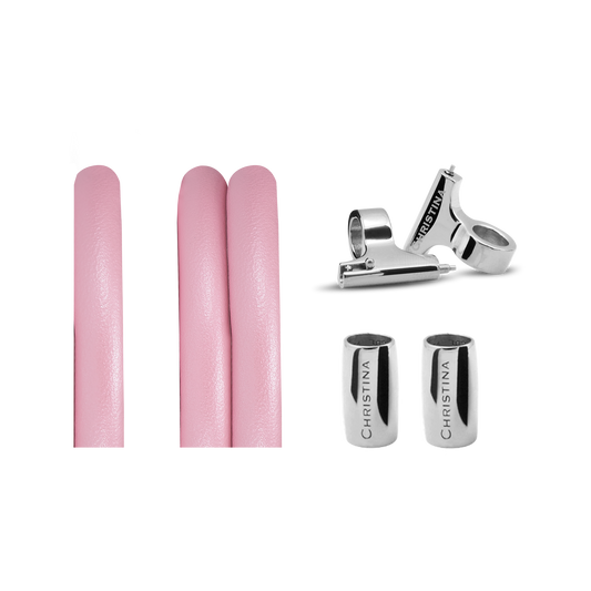 Classic Leather set for Watch - Pink - CHRISTINA