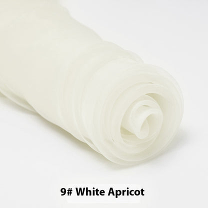 Fine-meshed Organza Fabric Yarn Sheer Yarn Wedding Dress